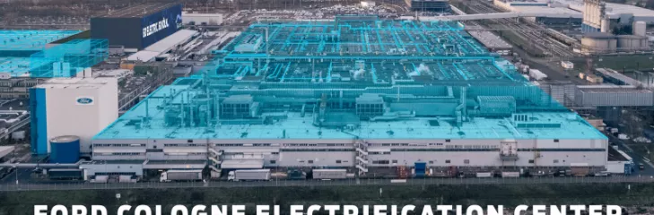 Ford invests 600 million euros in an electric car factory